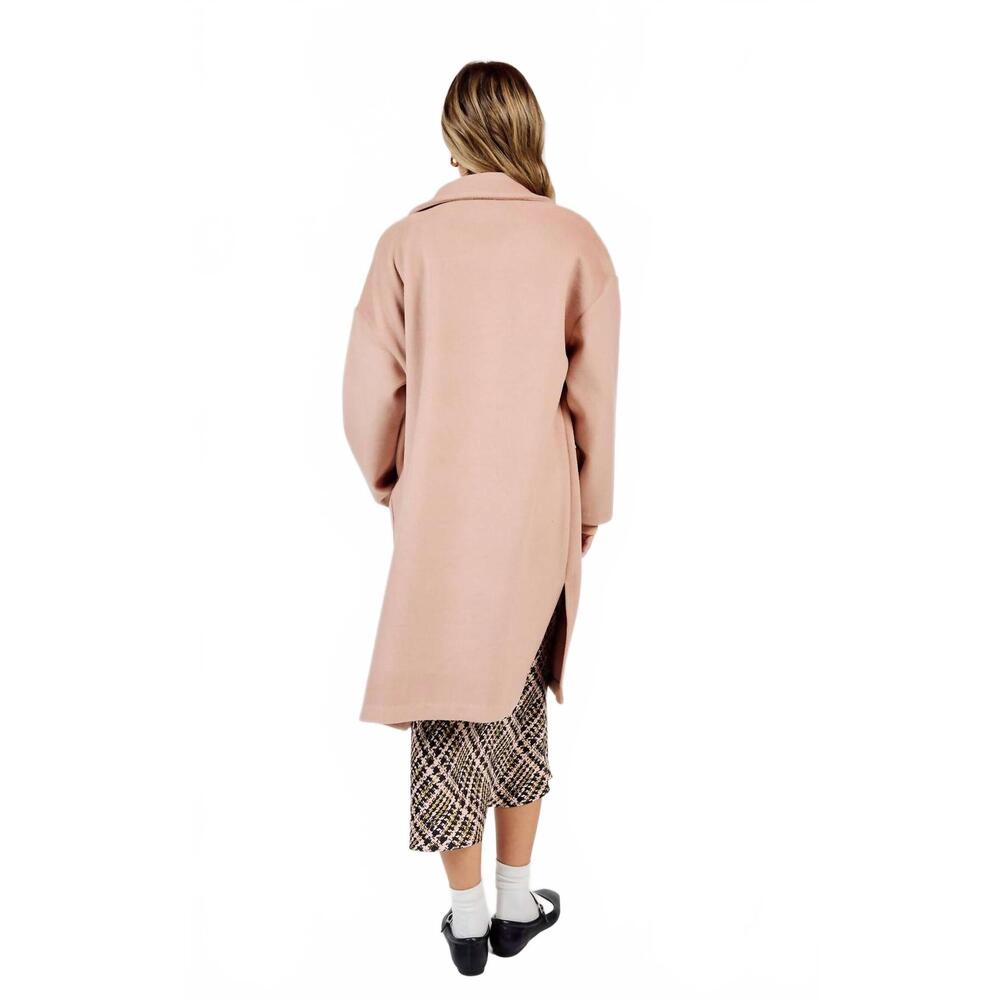 NEW SADIE & SAGE hayley open coat in rose - Picture 2 of 6